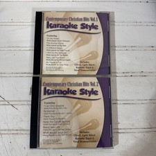 Contemporary Christian Hits Vol. 1  2 Karaoke Style CD G