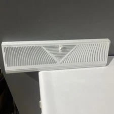 Hart & Cooley 406 W 18" Steel Baseboard Diffuser 4.5" Ht 010680 