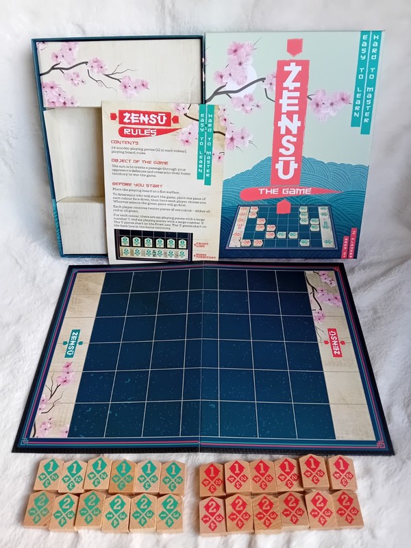 Zensu the Game Strategy Board Game by Cheatwell Games