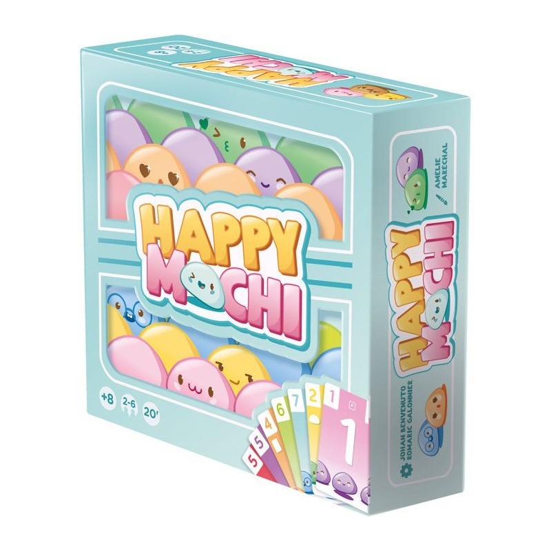 Jeu de société familial Happy Mochi Zygomatic jeu de cartes ludique 2 à 6 joueurs