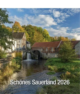 GIESEKING PRINT Schönes Sauerland 2026 | Holger Klaes | Kalender | 54 S. | Deutsch | 2026