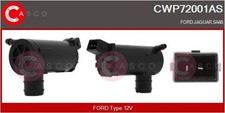 Casco Waschwasserpumpe, Scheibenreinigung CWP72001AS für FORD JAGUAR SAAB