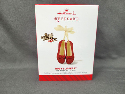 Hallmark Keepsake 2014 Ruby Slippers Christmas Ornament - Wizard of Oz