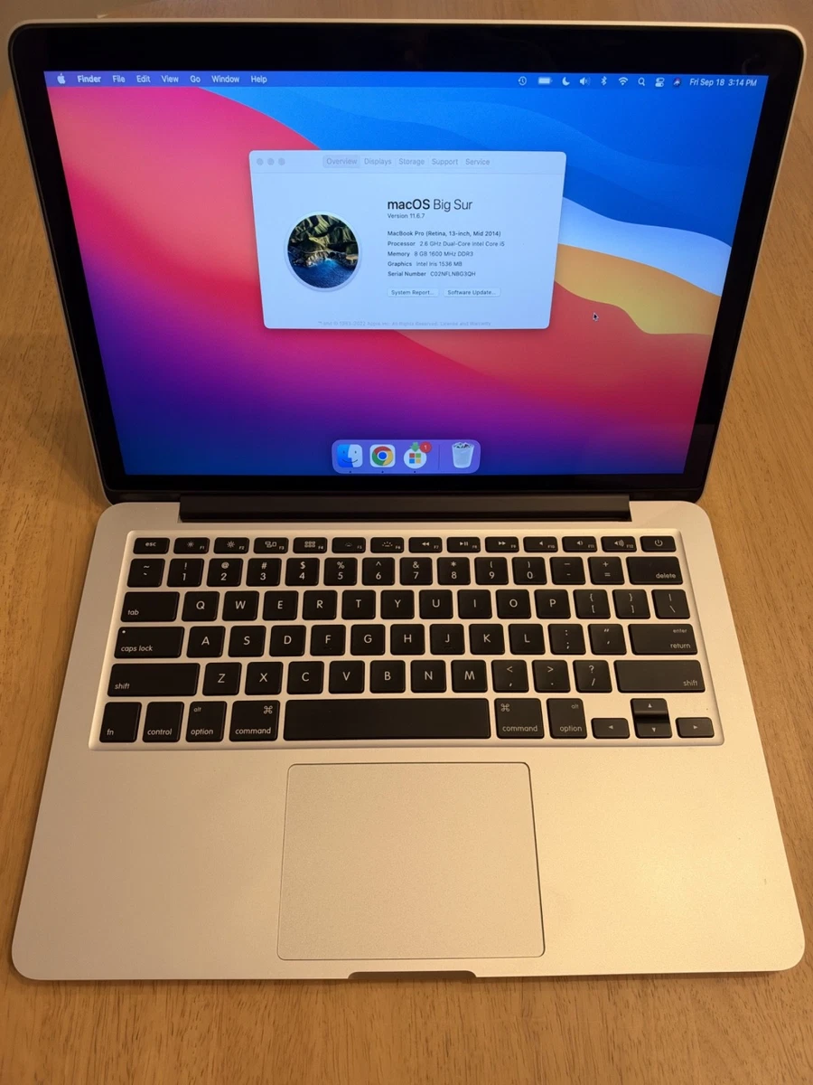 2014 Apple MacBook Pro 13.3 Inch Laptops for sale | eBay