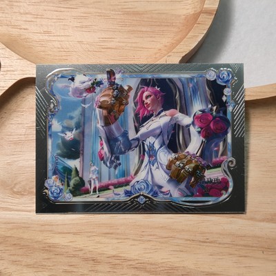 Crystal Rose Vi Card Wild Rift league of legends Arcane