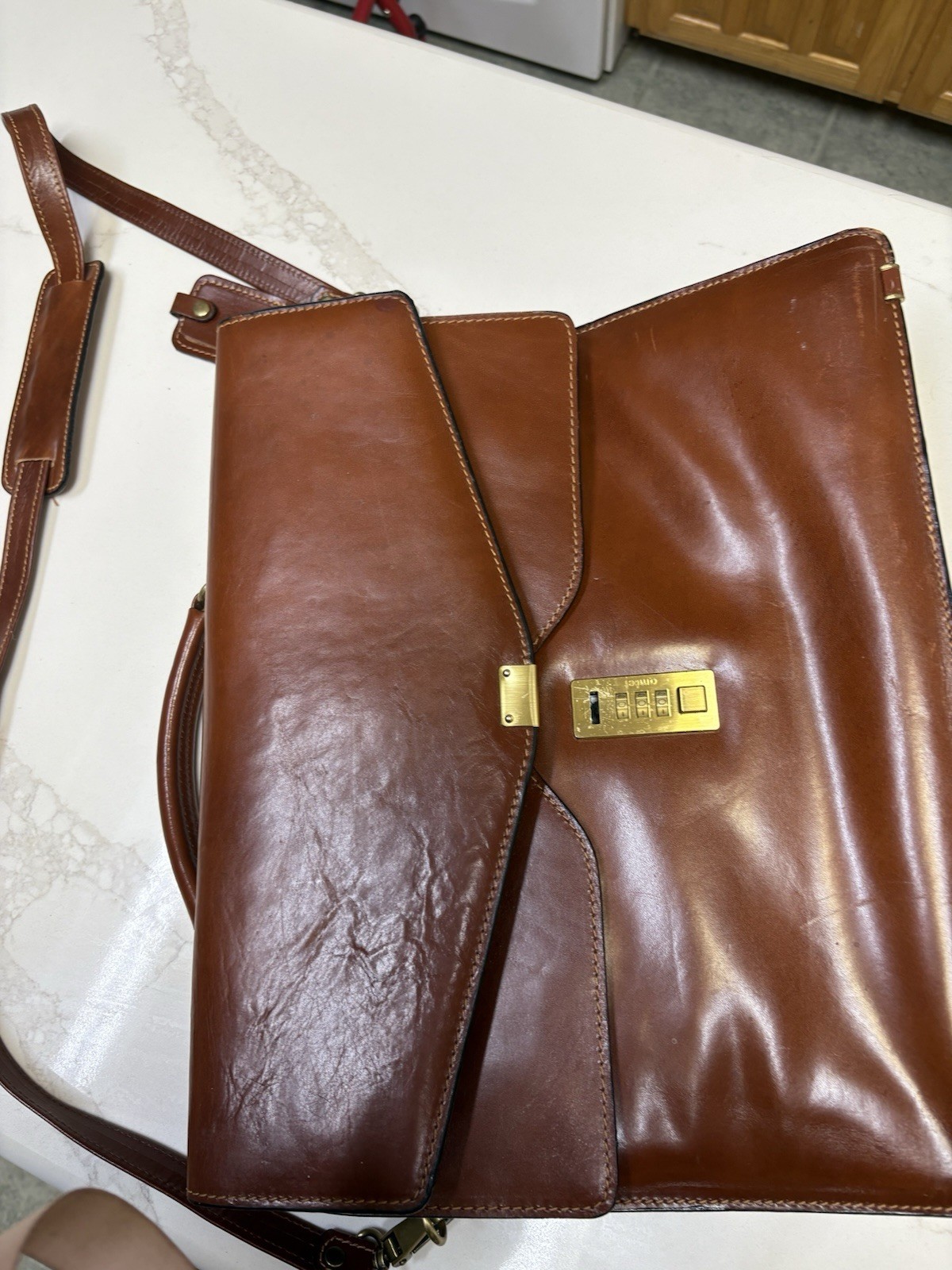 briefcase leather - image 5