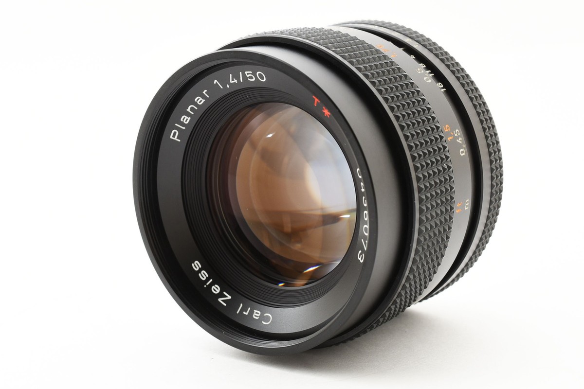 Top MINT] Contax Carl Zeiss Planar 50mm f/1.4 T* AEJ CY