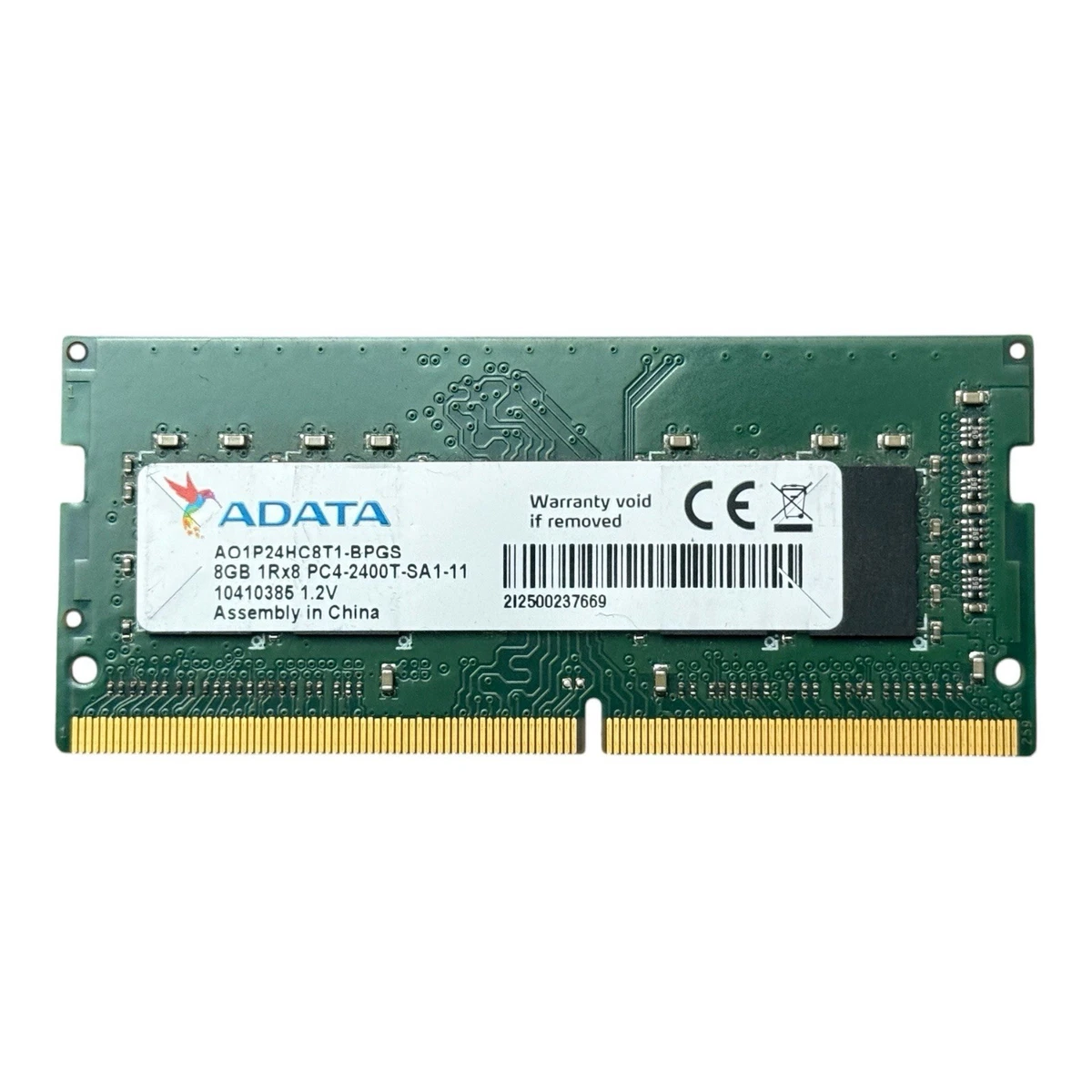 25+ ADATA SO-DIMM Computer PC4-19200 (DDR4-2400) Bus Speed Memory