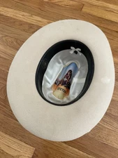 Vintage 60s Stetson Open Road Cowboy Hat Distressed 6 7/8 Authentic Iowa