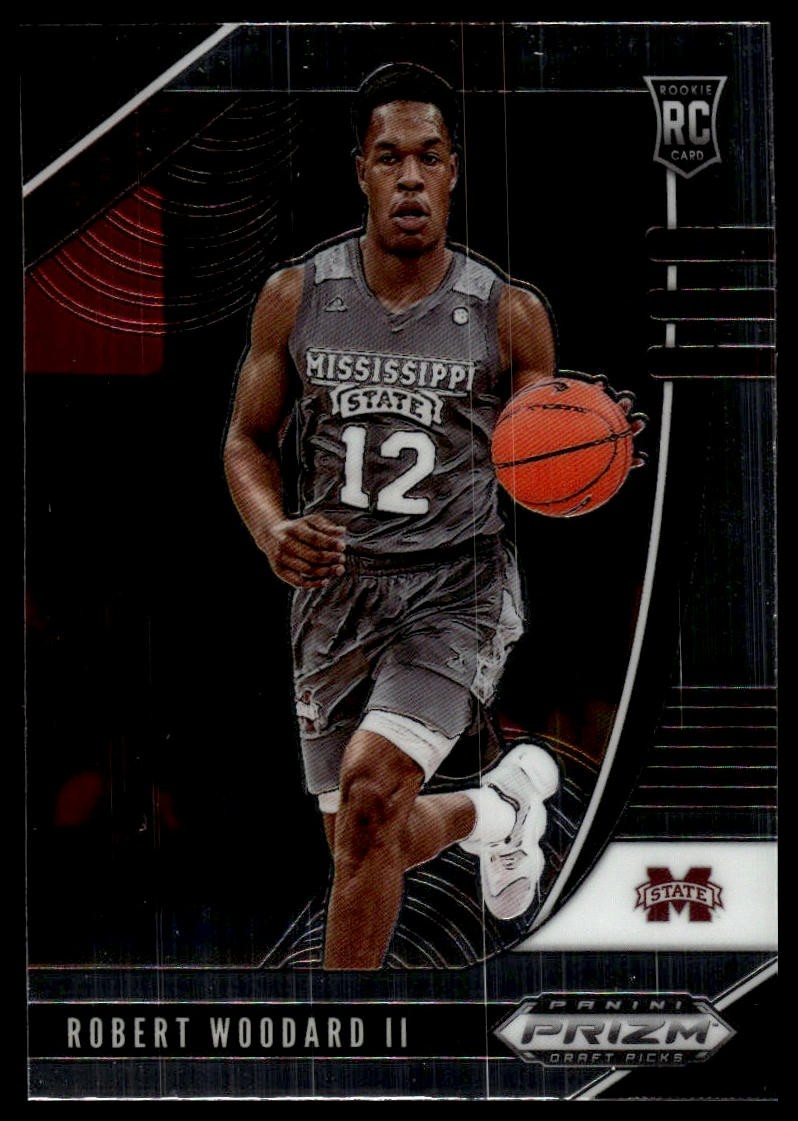 2020 Panini Prizm Draft Picks Collegiate Robert Woodard II #23