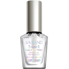 SAVILAND Clear Nail Polish Base B11-Clear Top Coat, Coat