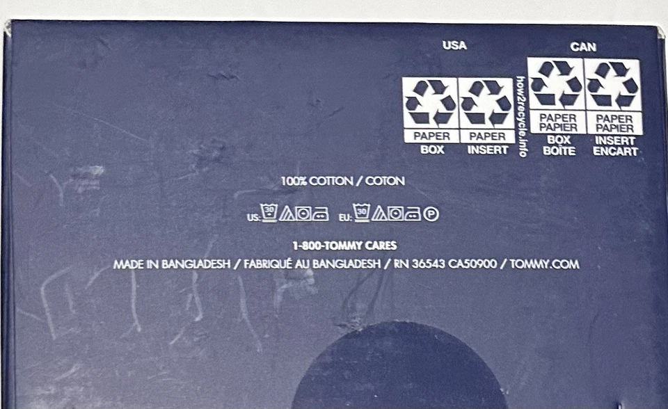 Tommy Hilfiger Men's 4-Pack Classic Fit  Woven Boxers X-Large (40-42)  Stripes - Image 4 of 4