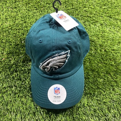 Philadelphia Eagles Nfl Team Hat Mens One Size Adjustable Green NWT Football
