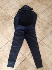 men s polo ralph lauren tracksuit navy blue small used once