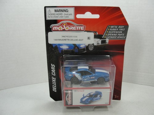 Majorette Deluxe Cars Ford Mustang GT Die-Cast 1/64 Diecast