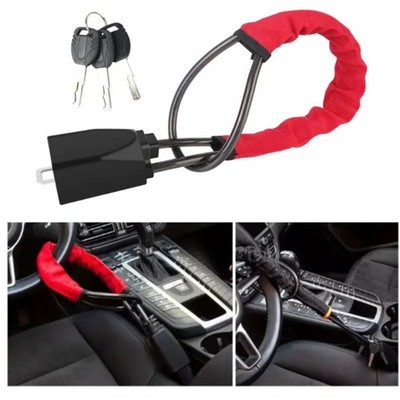 Steering Wheel Lock Anti-Theft Security Device Universal 72 cm