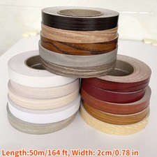50M Modern Wood Grain Self Adhesive Sticker DIY Skirting Border Wallpaper Decors