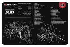 TekMat Handgun Cleaning Mat Springfield X