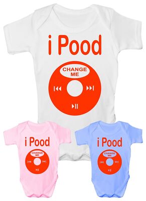 I Pood lustige Strampler Weste Geschenk Babykleidung