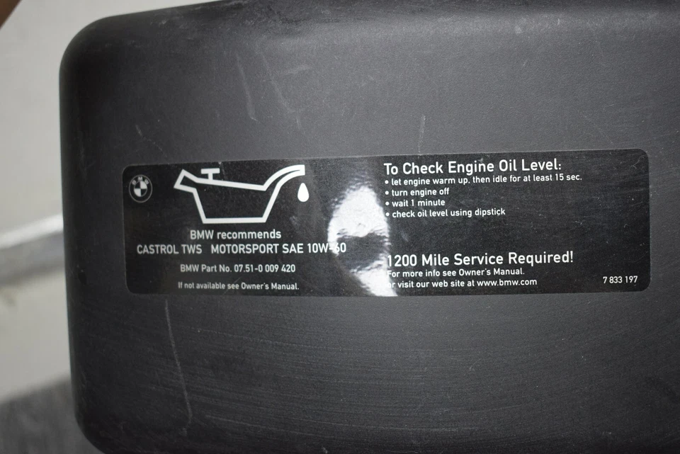 BMW M3 2001-2006 CAJA DE AIRE CONJUNTO SILENCIADOR DE SUCCIÓN ORIGINAL OEM 7831274  Foto 4 de 4