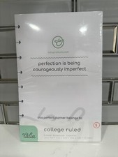 Talia Lined Notebook Inserts - 100 college ruled lined sheets