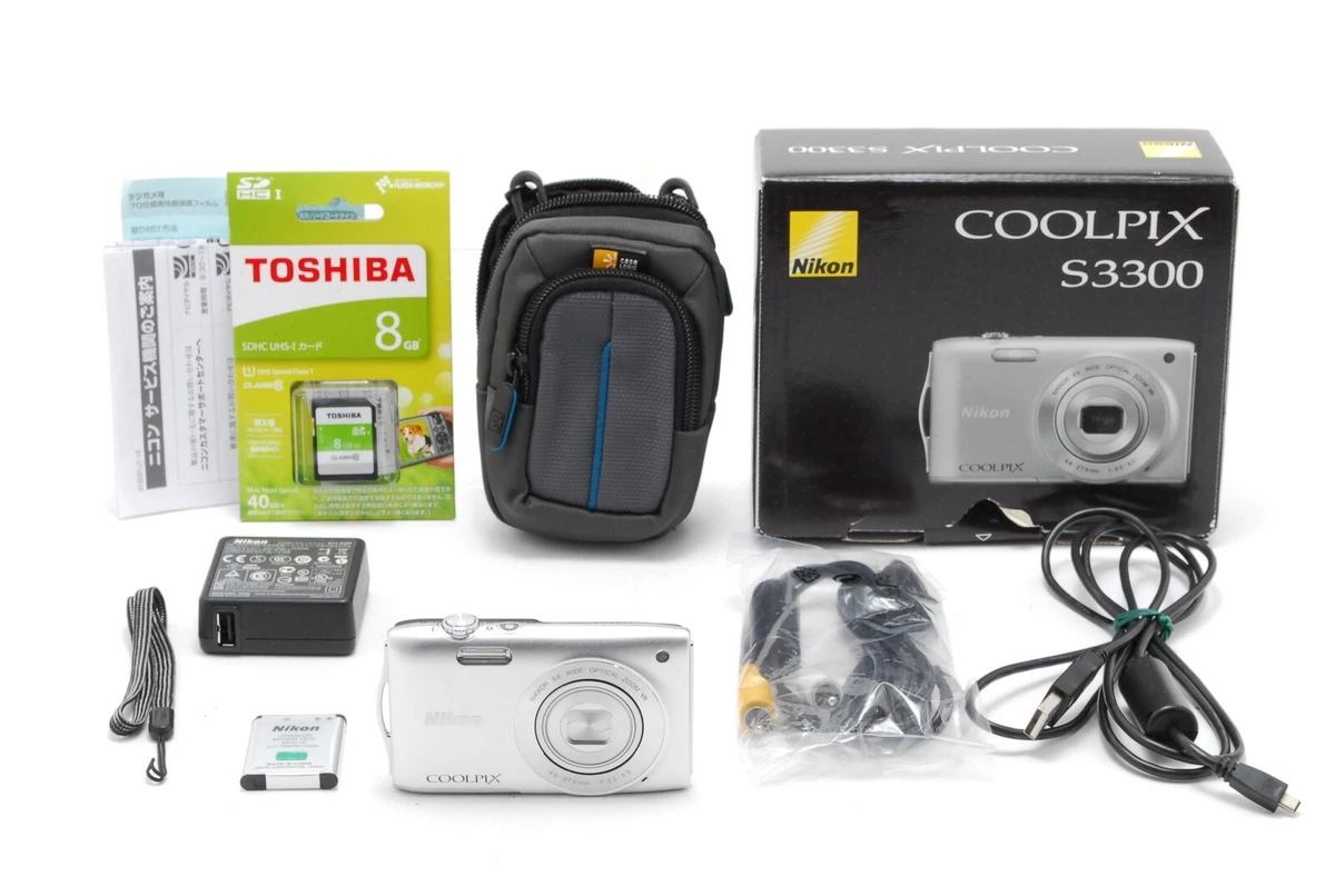 Preços baixos em Câmeras digitais Nikon COOLPIX S3300 | eBay