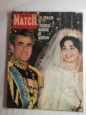 N1547 Paris-Match Magazine N°560 Jan 2 1960 Tehran Wedding Édith Piaf