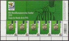 Belgium**FIFA FOOTBALL/SOCCER WORLDCUP 2010 South Africa-Sheetlet 5v-Fussball