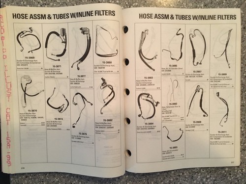 1996 AC Delco 15A-99 Air Conditioning Illustrated Catalog - 第 9/12 張圖片