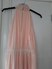 Vila Peach Bridesmaid Dress, S  Bnwt, Rrp £48