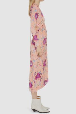boden lola jersey dress Lola Blouson Maxi Dress-Rich Emerald, Ornate Tropics
