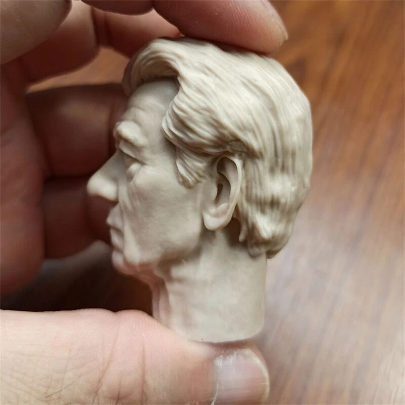 1/6 Magneto Ian McKellen неокрашенная голова скульптура для 12'' мужской фигуры тела новый - Изображение 3 из 4