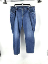 Old Navy Women's Plus Medium Wash Mid Rise Original Skinny Denim Jeans Size 20