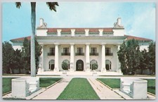 Palm Beach, Florida Vintage Postcard, The Henry Morrison Flagler Museum