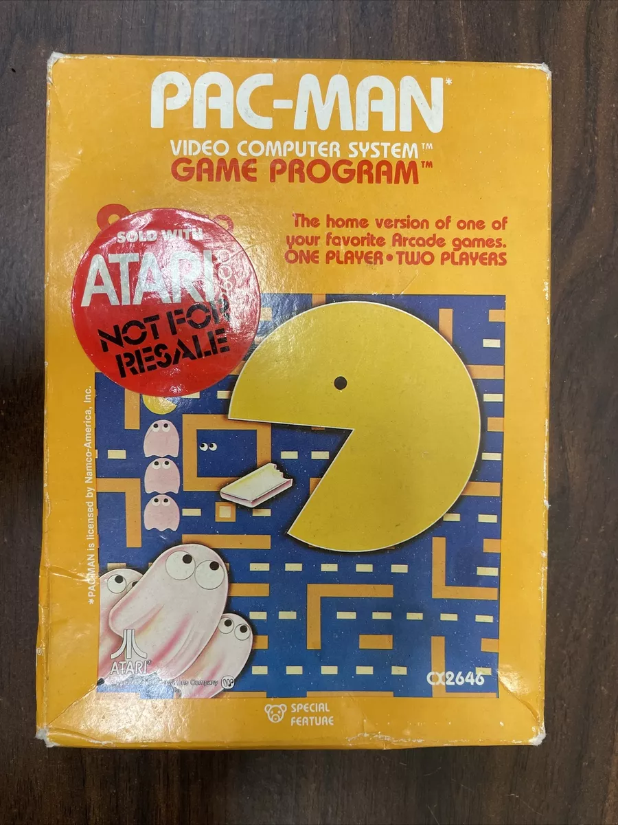 Pac man atari sale