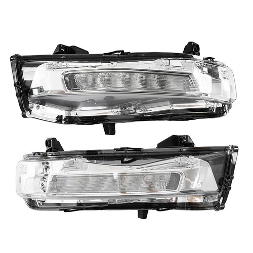 Pares de luces antiniebla LED DRL para parachoques transparentes Ford Mustang 2018 2019-2023 - Imagen 4 de 12