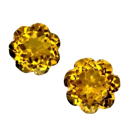 16.93 CT YELLOW NATURAL CITRINE FANTASY 2PCS LOOSE GEMSTONES "SEE VIDEO" - Picture 3 of 3