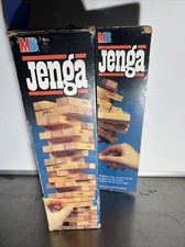 Vintage 1986 Jenga Game By Milton Bradley Made In USA 4793