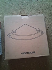 shower corner shelf, glass