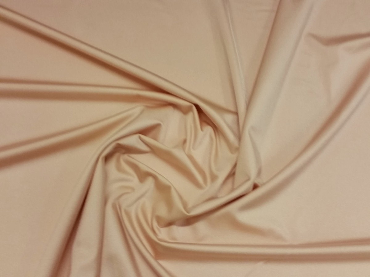 Cotton Cambric Fabric Fabrics Beige Solid Crafting Sewing 44 Inch