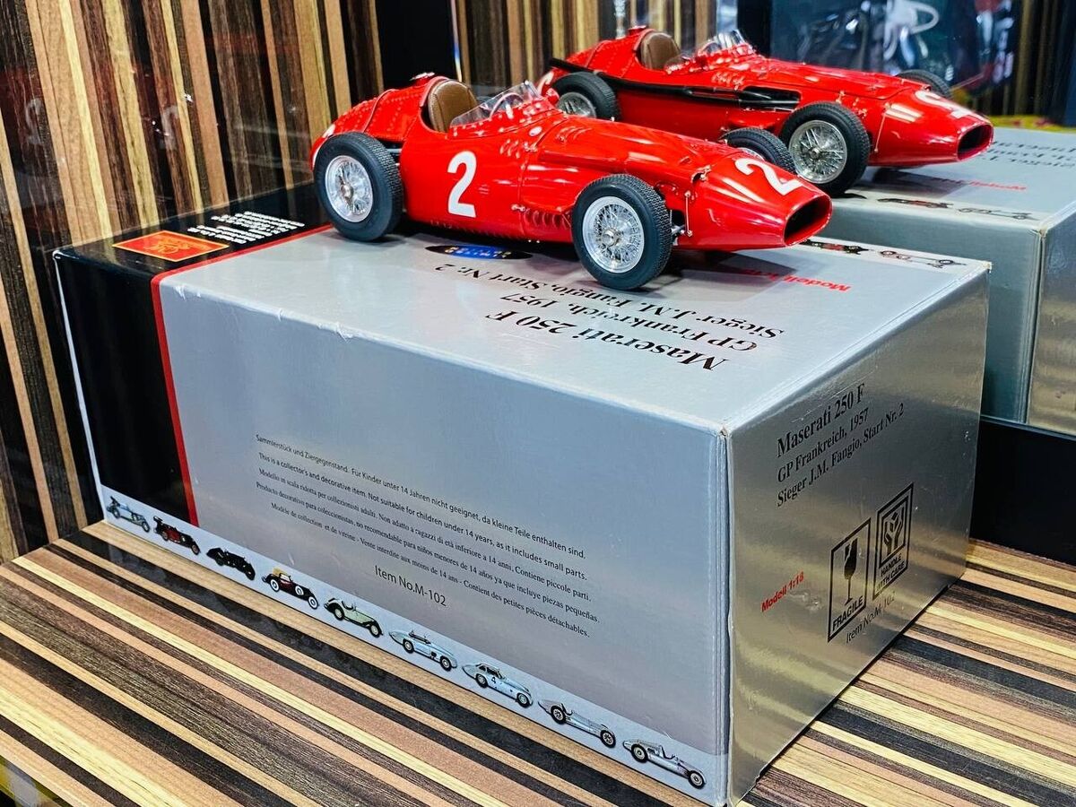 CMC Maserati 250 F GP Frankreich 1957, Winner JM. Fangio #2 CMC Maserati 250 F GP Frankreich 1957, Winner JM. Fangio #2