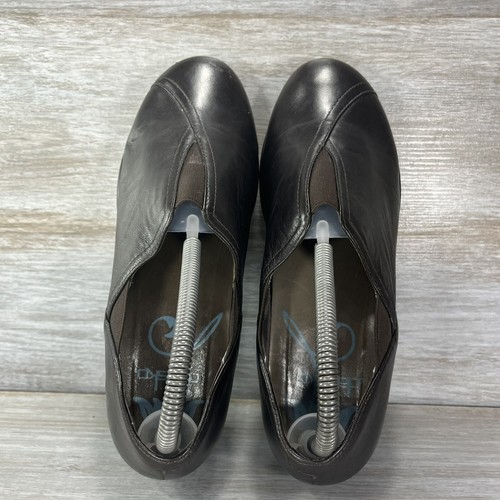Dansko Women’s Arden Black Leather Slip-On Comfort Clogs Size EU 39 US 8.5 - Picture 7 of 12