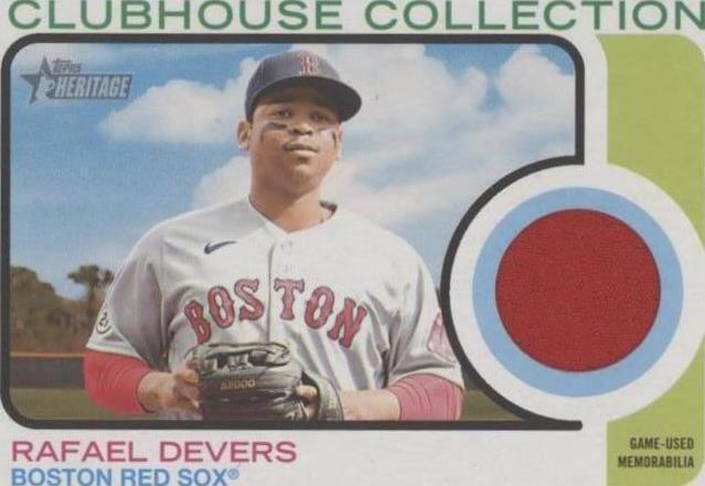 2022 Topps Heritage High Number - Rafael Devers #CCR-RD - 1 of 1