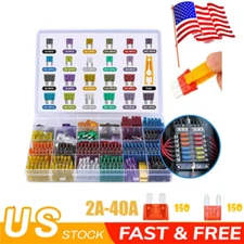 300Pcs Car Blade Fuse Assortment Assorted Kit Blade Set Auto Truck Automotive