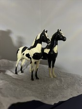Hartland Authentic Tobiano Horse Pinto Mare Stallion 6.25 Glossy