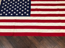 Best Valley Forge Cotton Bunting US American Printed Flag 112”x57” Made in USA