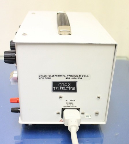 GRASS Instrument Telefactor SQUARE PULSE SD9 STIMULATOR, MODEL SD9 K - Picture 2 of 9