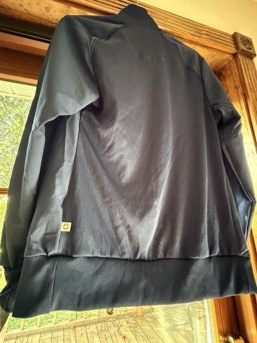 Cherokee Infinity Zip Front Antimicrobial Jacket 2391A NYPS Navy Medium - Picture 10 of 19