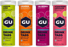 GU Energy Hydration Electrolyte Drink Tablets, 4-Count 48 Servings , Assorted