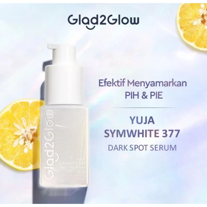 Glad2Glow 2 In 1 Basic Skincare Set Anti Dark Spot Moisturizer